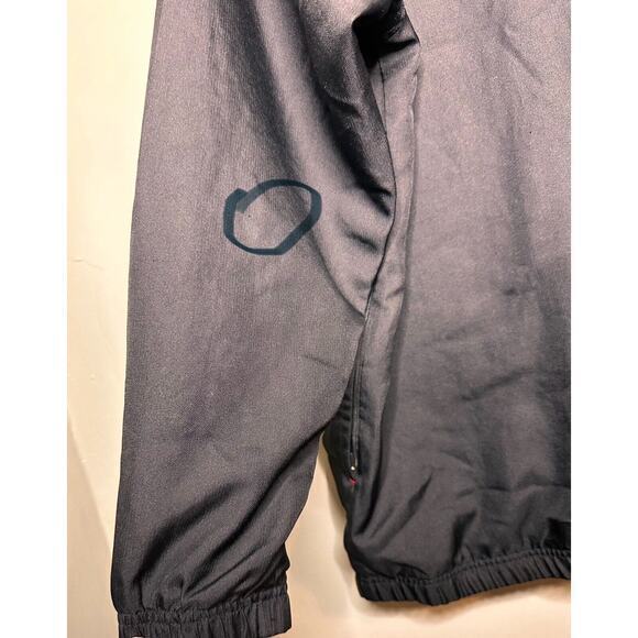 Nike Air Jordan Track Jacket‎ Men XL Rain Windbreaker Black Mesh Lined Vintage - Picture 9 of 16